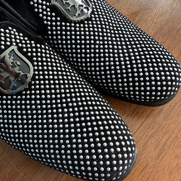 Stylish STACY ADAMS Men's, Studded Swagger Loafer-Size 7 - Picture 2 of 9